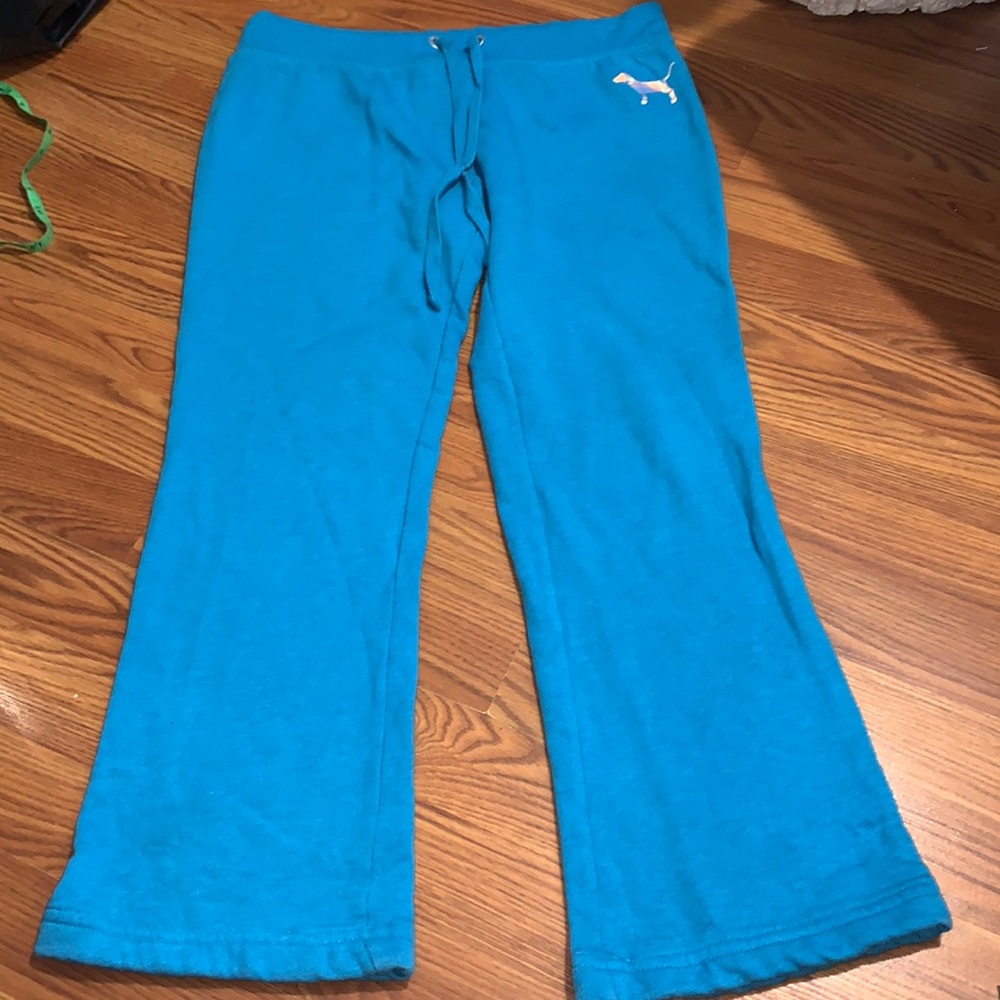 Pink VS Sweat pants size M